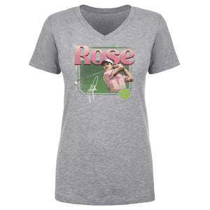 Justin Rose Women's V-Neck T-Shirt | 500 LEVEL